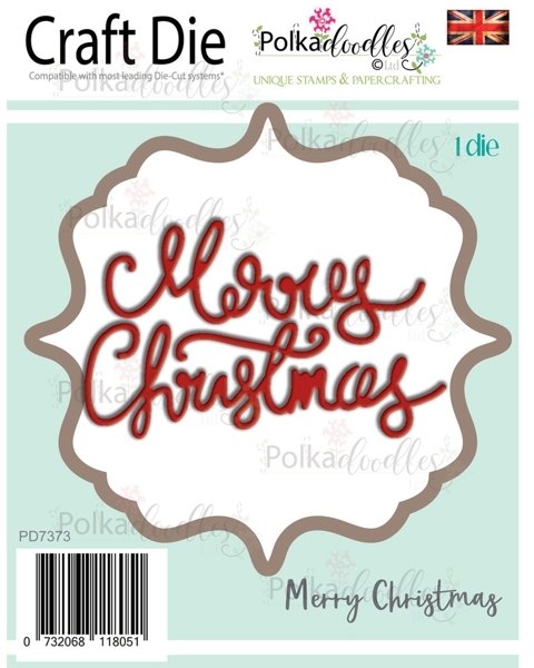 Polkadoodles Polkadoodles - Merry Christmas Die PD7373