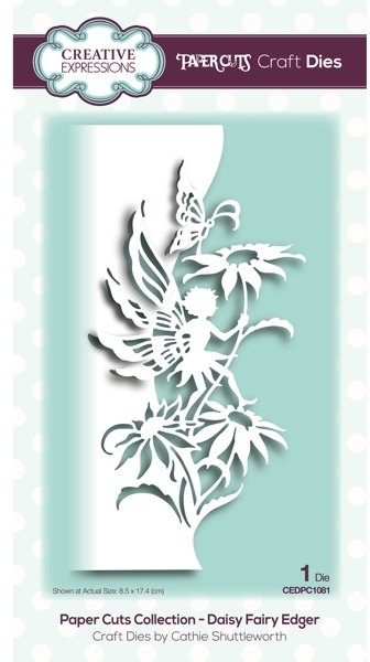 Creative Expressions Paper Cuts Collection - Daisy Fairy Edger Craft Die