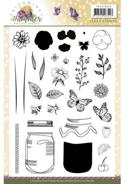 Precious Marieke Precious Marieke - Blooming Summer - Clear Stamps