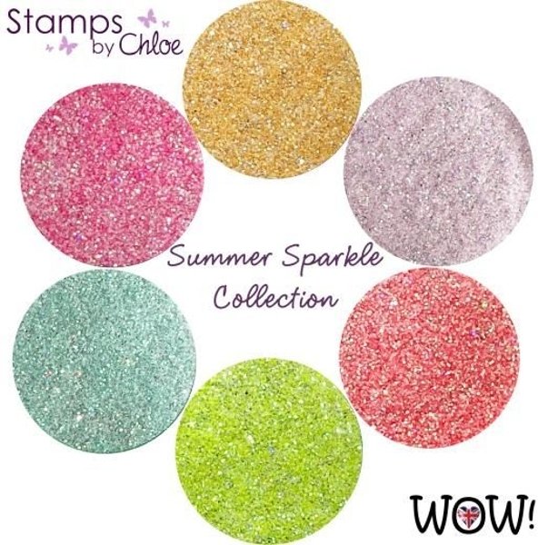 Stamps by Chloe Stamps by Chloe Set of 6 WOW Embossing Glitters - Summer Sparkle