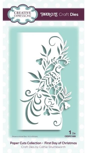 Creative Expressions Paper Cuts Collection - The First Day of Christmas Edger Die