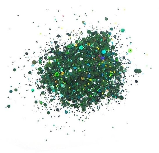 Creative Expressions Cosmic Shimmer Holographic Glitterbitz Emerald Shimmer 4 for £14.99