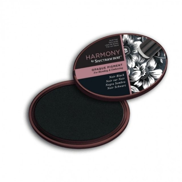 Spectrum Noir Harmony Pigment Inkpad - Noir Black -  4 for £16