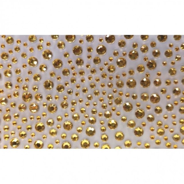 Craft Buddy Gold Self Adhesive Gems 325 x 2,3,4,5mm 4 for £6.79