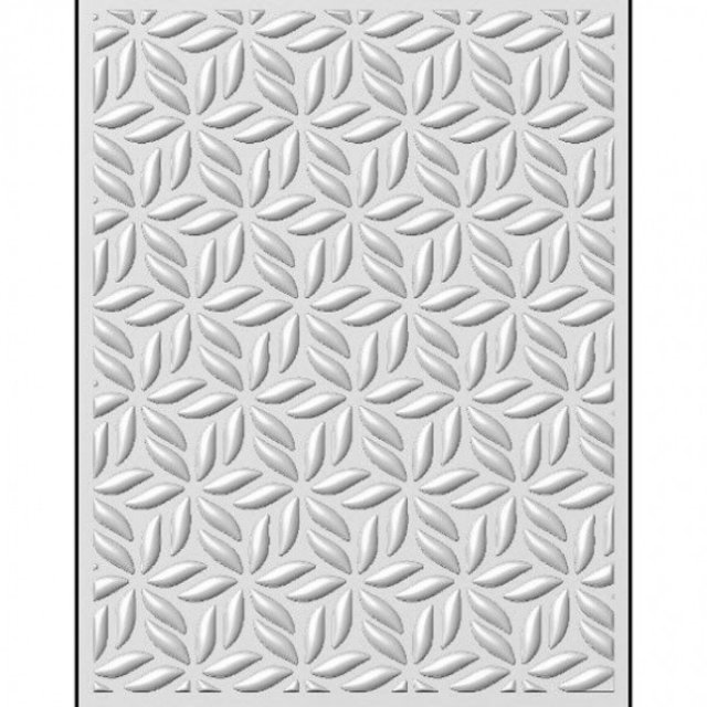 Sue WIlson 3D Embossing Folder 5.75 x 7.5" Stylised Poinsettia