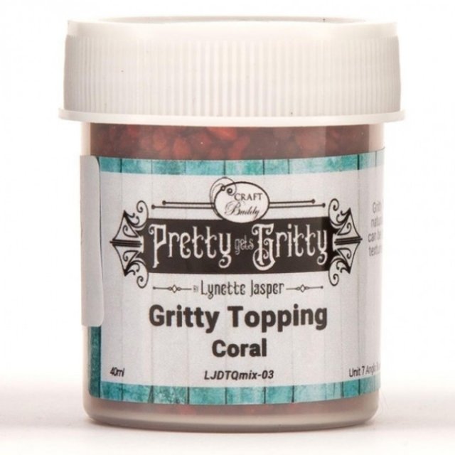 Pretty Gets Gritty - Gritty Textures - Coral £4 OFF ANY 3