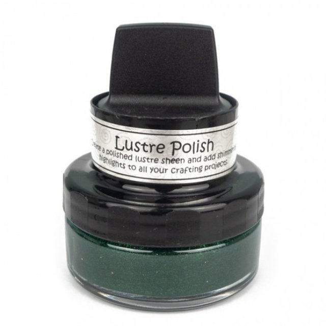 Cosmic Shimmer Lustre Polish Glitzy Green €“ 4 for £18.79