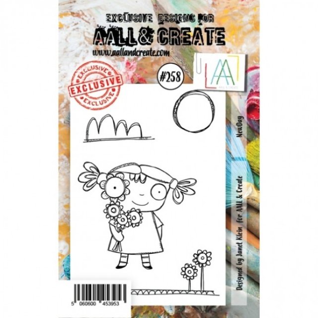 Aall & Create A7 Stamp #258 - New Day