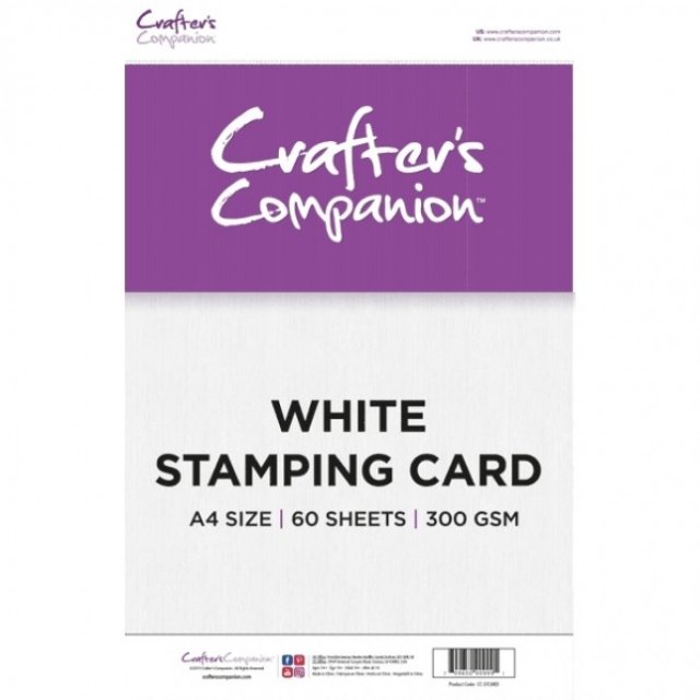 Crafter's Companion Crafter's Companion A4 White Stamping Card