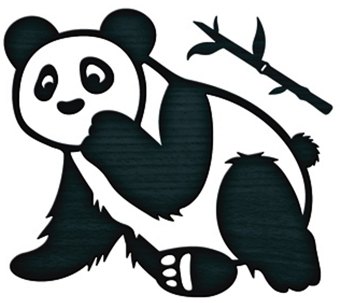 Spellbinders Spellbinders In'spire Scruffy Panda Cutting Die