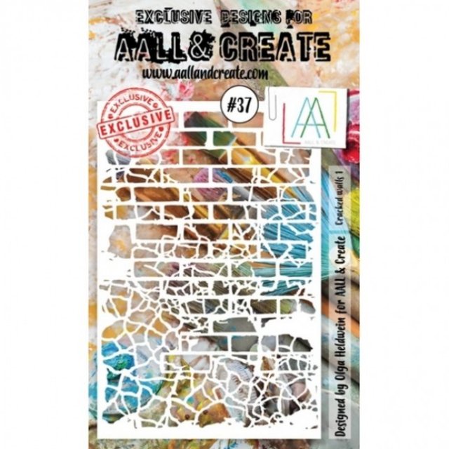 Aall & Create A6 Stencil #37