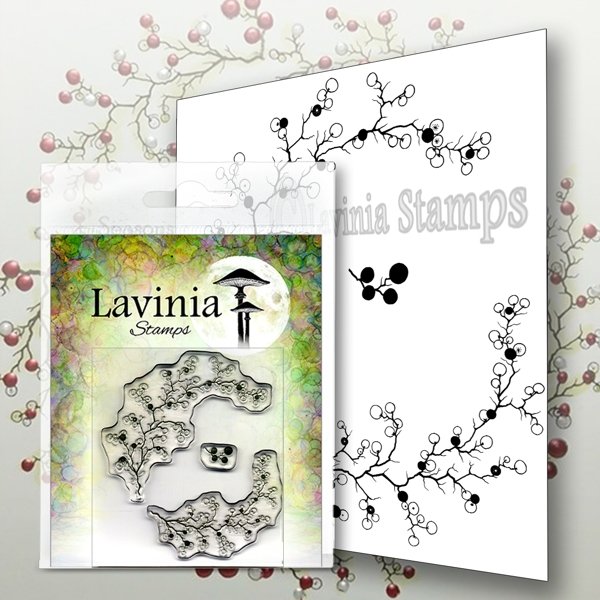 Lavinia Stamps Lavinia Stamps - Berry Wreath with Mini Berries LAV568