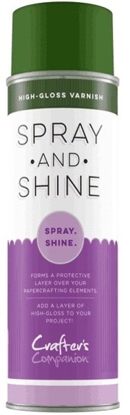Crafter's Companion Crafter's Companion Spray & Shine High Gloss Varnish (Green Can) 4 For £23