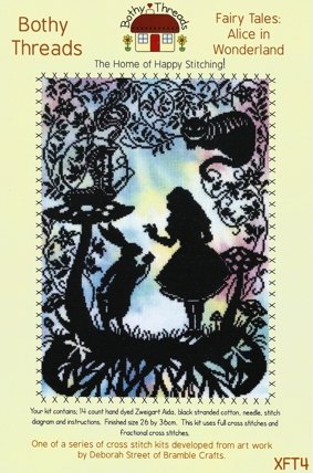 Bothy Threads Bothy Threads Fairy Tales Alice in Wonderland Cross Stitch Kit