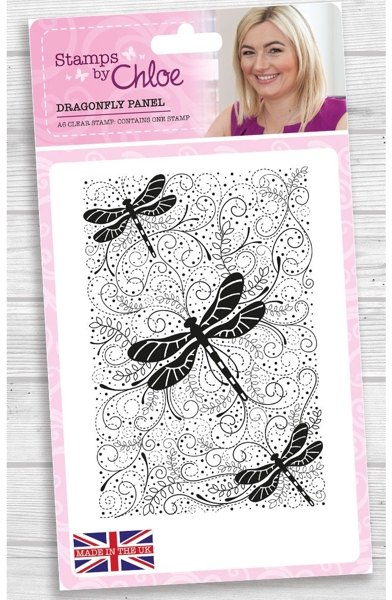 Stamps by Chloe Stamps by Chloe - Dragonfly Panel A6 Clear Stamp
