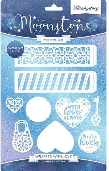Hunkydory Moonstone Die Set - Wrapped with Love