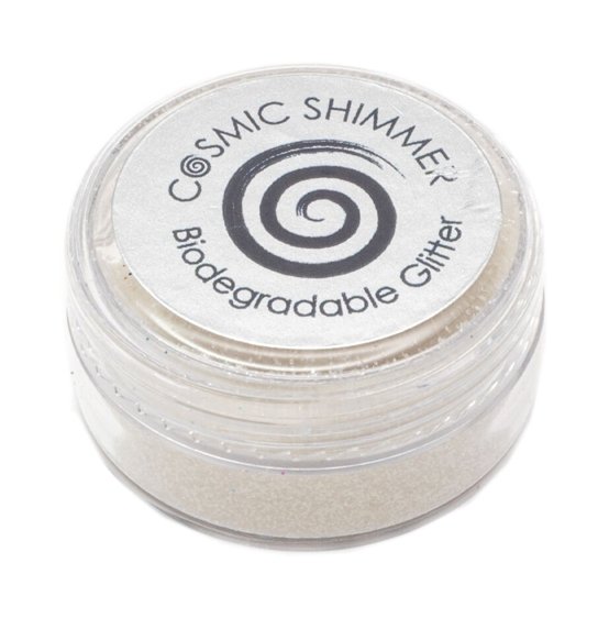 Creative Expressions Cosmic Shimmer Biodegradable Glitter White Mist 10ml - 4 for £16