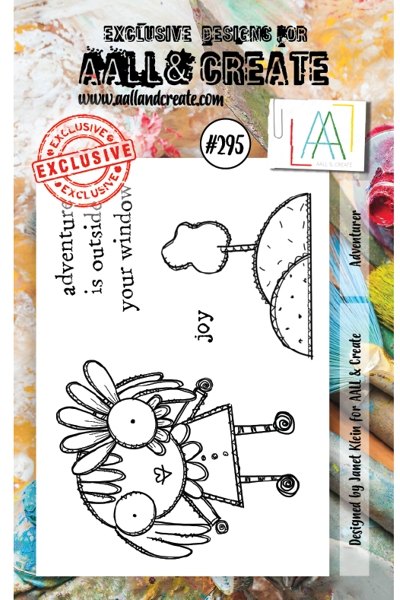 Aall & Create Aall & Create A7 Stamp #295 - Adventurer