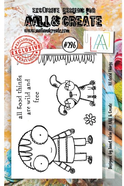 Aall & Create Aall & Create A7 Stamp #296 - All Good Things