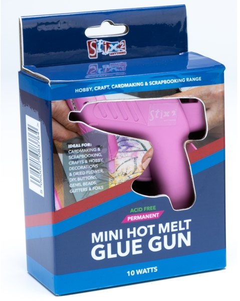 Stix2 Stix 2 Hot Melt Glue Gun Includes - 2 x 7.2mm Glue Sticks