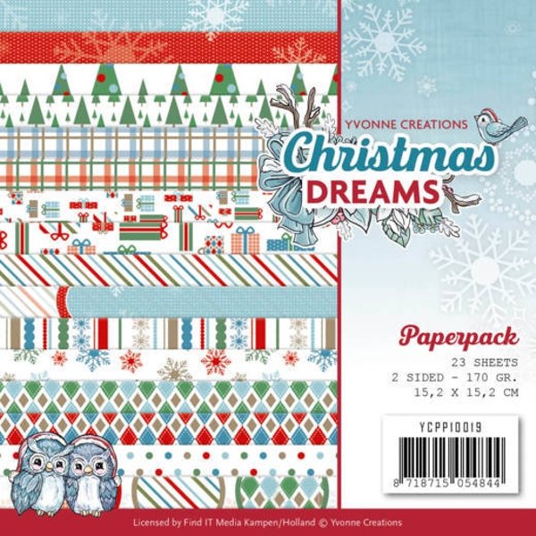 Yvonne Creations Yvonne Creations - Christmas Dreams Paperpack