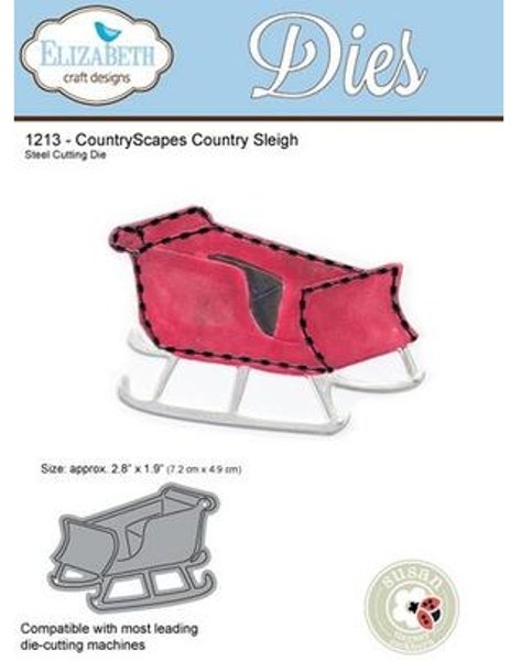 Elizabeth Craft Designs Elizabeth Craft Designs - Countryscapes - Country Sleigh 1213