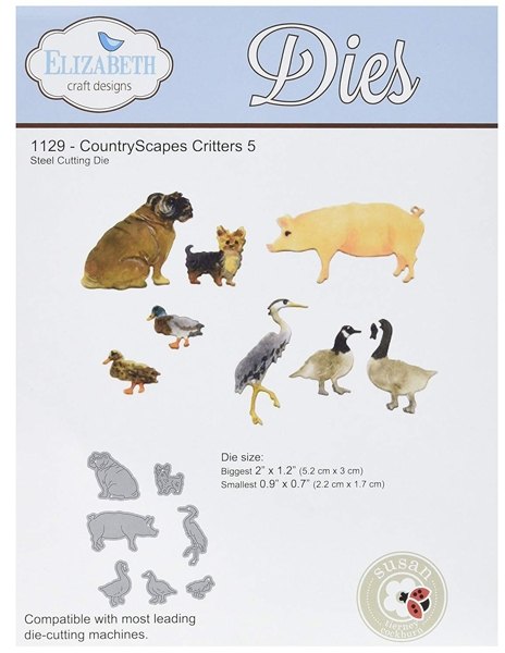 Elizabeth Craft Designs Elizabeth Craft Designs - Countryscapes - Critters 5 1129