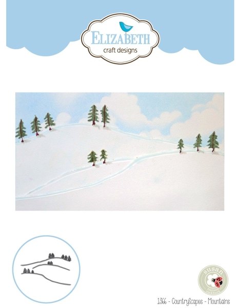 Elizabeth Craft Designs Elizabeth Craft Designs - Countryscapes - Mountains 1366