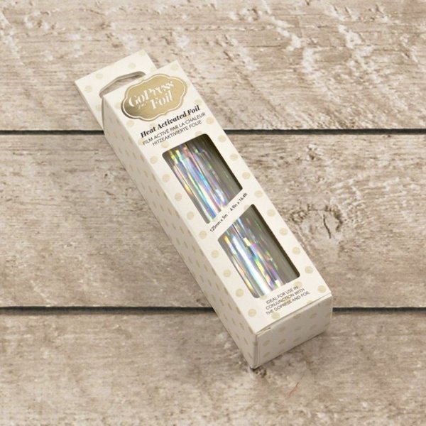 Couture Creations Couture Foil - Silver (Iridescent Pillars Finish) CO726061 4 For £13