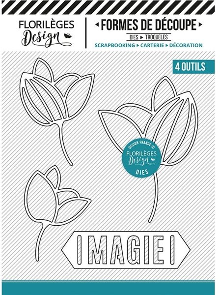 Florileges Design Florileges Design - TROIS BOUTONS Die FDD41902