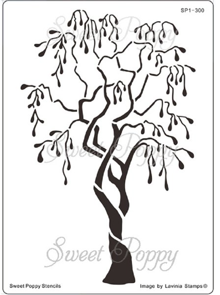 Sweet Poppy Stencils Sweet Poppy Stencil: Tree of Faith