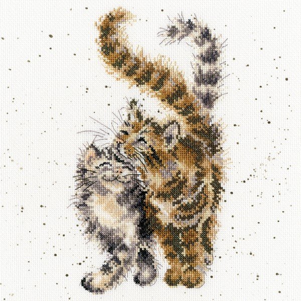 Bothy Threads Bothy Threads Wrendale Feline Good Cats Counted Cross Stitch Kit XHD60