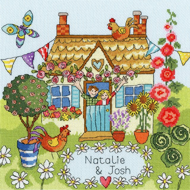 Bothy Threads Bothy Threads Our House Counted Cross Stitch Kit Julia Rigby XJR37
