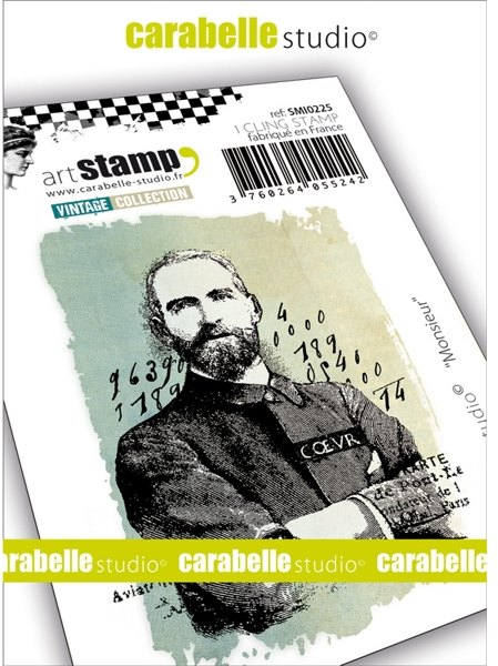 Carabelle Carabelle Studio - Cling Stamp Small : Monsieur