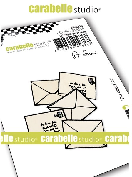 Carabelle Carabelle Studio - Cling Stamp Small : Du Courrier by Alexi SMI0239