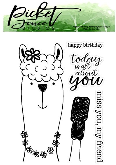 Picket Fence Studios Picket Fence Studios Today Is All About You Clear Stamps (A-122)