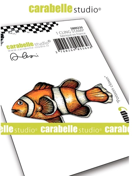 Carabelle Carabelle Studio - Cling Stamp Small : Poisson Clown SMI0230