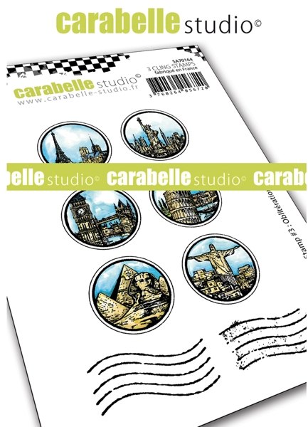Carabelle Carabelle Studio - Cling Stamp A7 : My Stamp #3 : Oblitérations SA70164