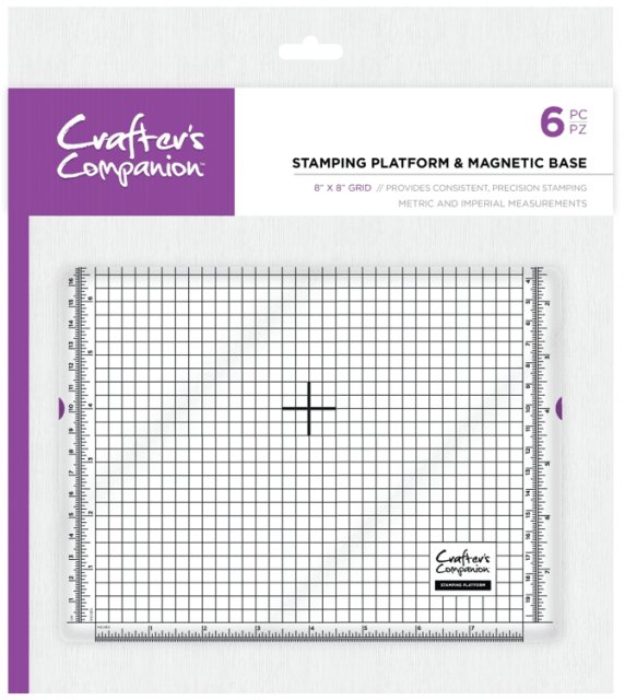 Crafter's Companion Crafter's Companion Stamping Platform & Magnetic Base 8