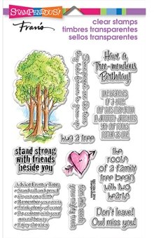 Stampendous Stampendous Forest Sayings Clear Stamps