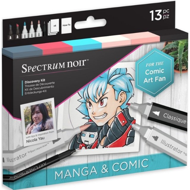 Crafter's Companion Spectrum Noir Discovery Kit - Manga and Comic