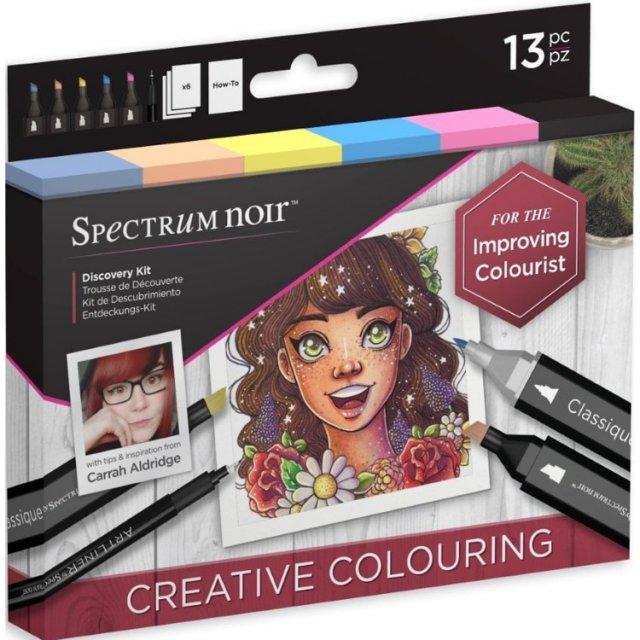 Crafter's Companion Spectrum Noir Discovery Kit - Creative Colouring