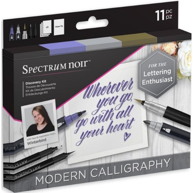 Crafter's Companion Spectrum Noir Discovery Kit - Modern Calligraphy