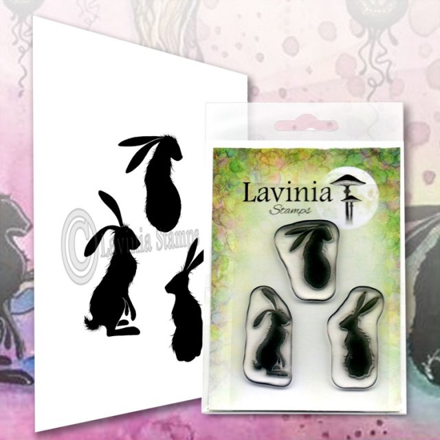 Lavinia Stamps Lavinia Stamps - Wild Hares Set LAV608