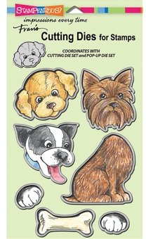 Stampendous Stampendous Pop Up Puppies Cutting Dies for Stamps