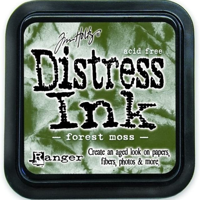 Ranger Tim Holtz Distress Ink Pad - Forest Moss - 4 for £20.99
