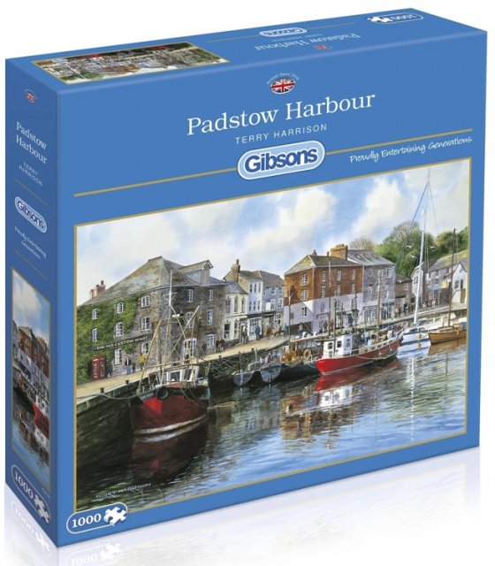 Gibsons Gibsons Padstow Harbour 1000 Piece Jigsaw Puzzle G476