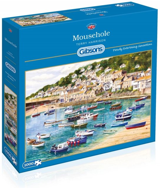 Gibsons Gibsons Mousehole 1000 Piece Jigsaw Puzzle G6127