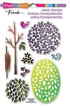 Stampendous Stampendous Tree Parts Clear Stamp Set