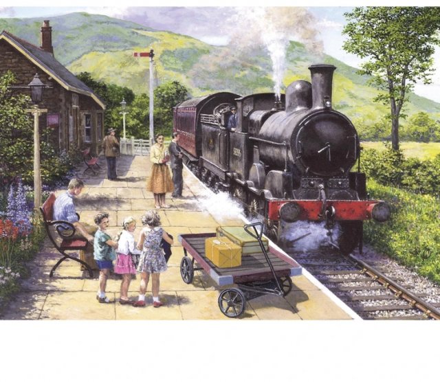 Gibsons Gibsons All Aboard To Keswick 1000 Piece Jigsaw Puzzle G6272